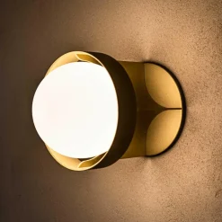 Loop Wandleuchte L + Sphere IV