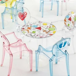 Lou Lou Ghost Kinderstuhl mit Motiv