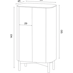 Loud Schrank hoch