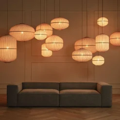 Lucén Pendelleuchte Ellipse Ø 90cm