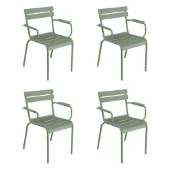 Luxembourg Gartenarmlehnstuhl 4er Set