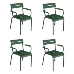 Luxembourg Gartenarmlehnstuhl 4er Set