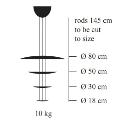 Macchina Della Luce A LED Pendelleuchte