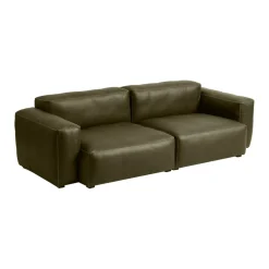 Mags Soft 2,5-Sitzer Sofa Leder mit niedriger Armlehne 238x103,5x67cm