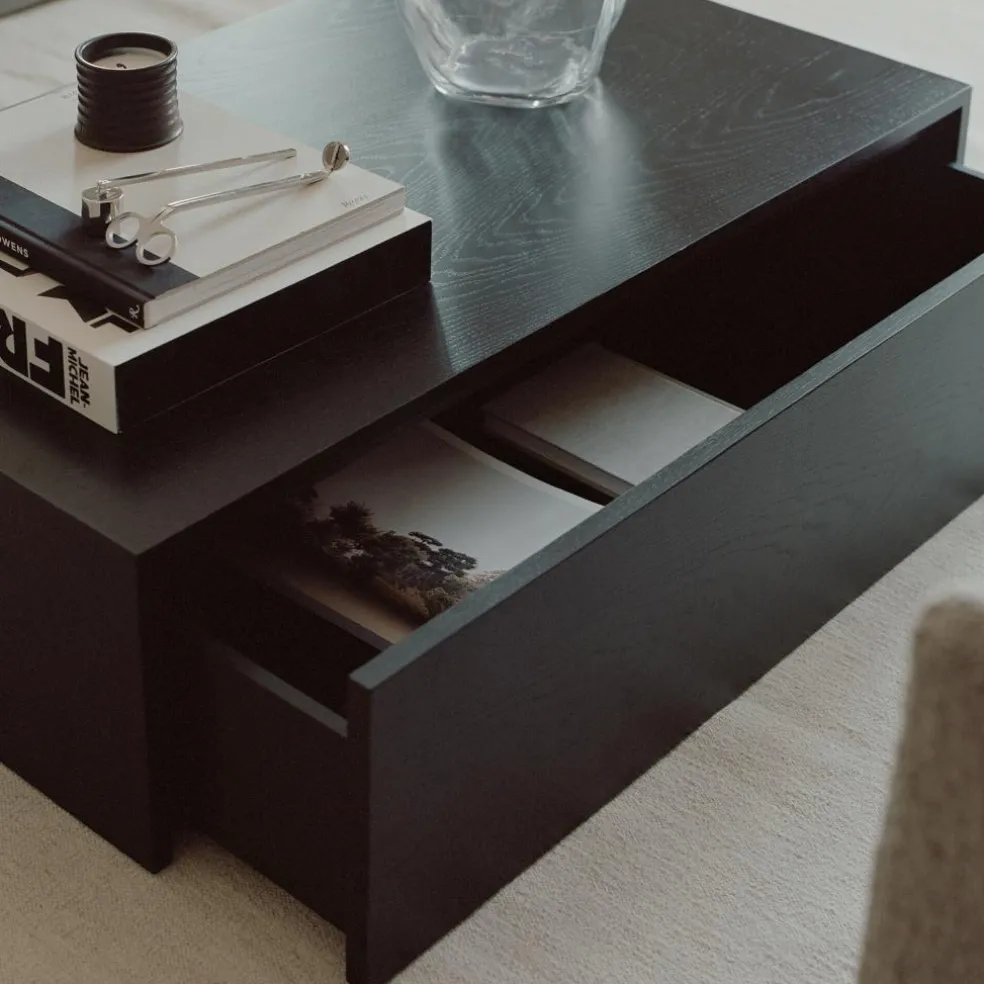 Mass High Couchtisch mit Schublade
