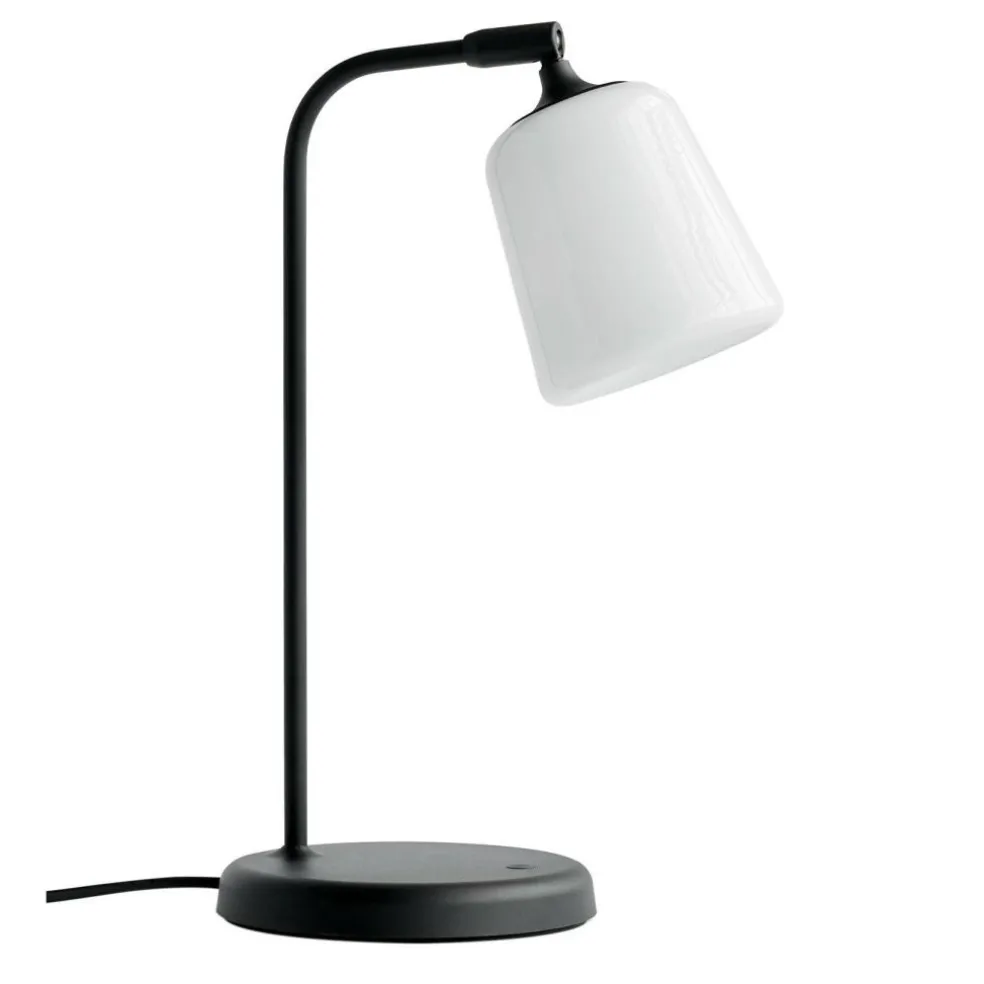 Material New Editions Tischleuchte Opalglas