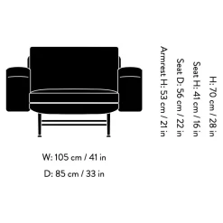 Meantime AV29 Lounge Chair Gestell schwarz