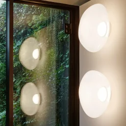 Melt LED Wandleuchte/Deckenleuchte Opal