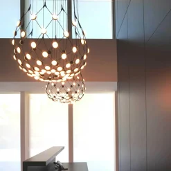 Mesh D86 LED Pendelleuchte Ø 80cm
