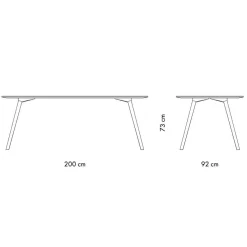 Meyer Large Esstisch 200x92x73cm