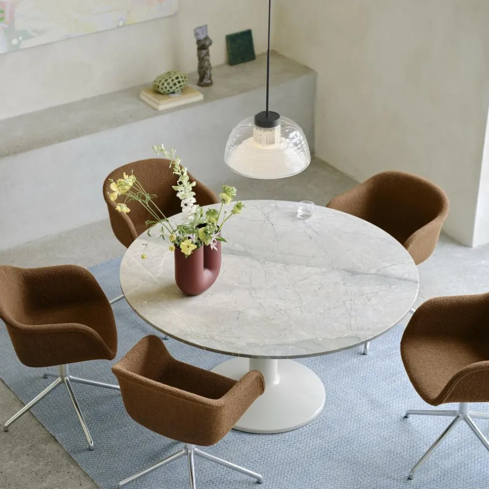 Midst Esstisch Ø140cm Marmor