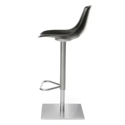 Miunn S104 Barhocker Sitzfläche Leder 75-100cm