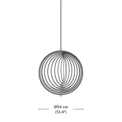 Moon Opal Pendelleuchte Ø 34cm