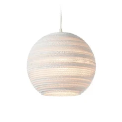 Moon Pendelleuchte weiß