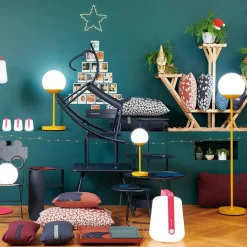 Mooon! LED Stehleuchte mit Akku H 63cm