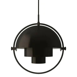 Multi-Lite Pendelleuchte Ø25,5cm Gestell Messing schwarz