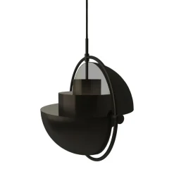 Multi-Lite Pendelleuchte Ø25,5cm Gestell Messing schwarz