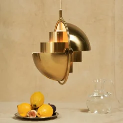 Multi-Lite Pendelleuchte Ø25,5cm Gestell Messing