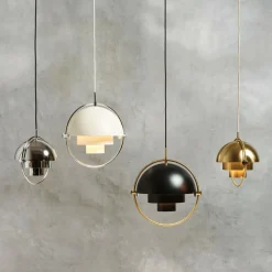 Multi-Lite Pendelleuchte Ø36cm Gestell Messing