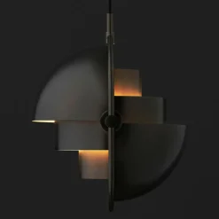 Multi-Lite Pendelleuchte Ø36cm Gestell Messing schwarz