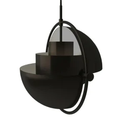 Multi-Lite Pendelleuchte Ø36cm Gestell Messing schwarz