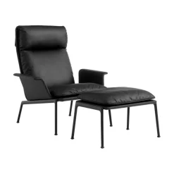 Muno LN20 Fußhocker Leder