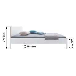 Nait Doppelbett mit Kopfteil 140x200cm