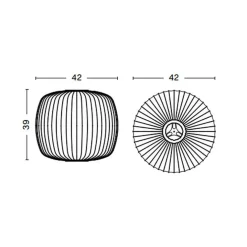 Nelson Roll Bubble Pendelleuchte M