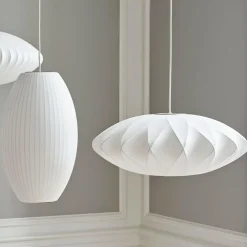 Nelson Saucer Crisscross Bubble Pendelleuchte