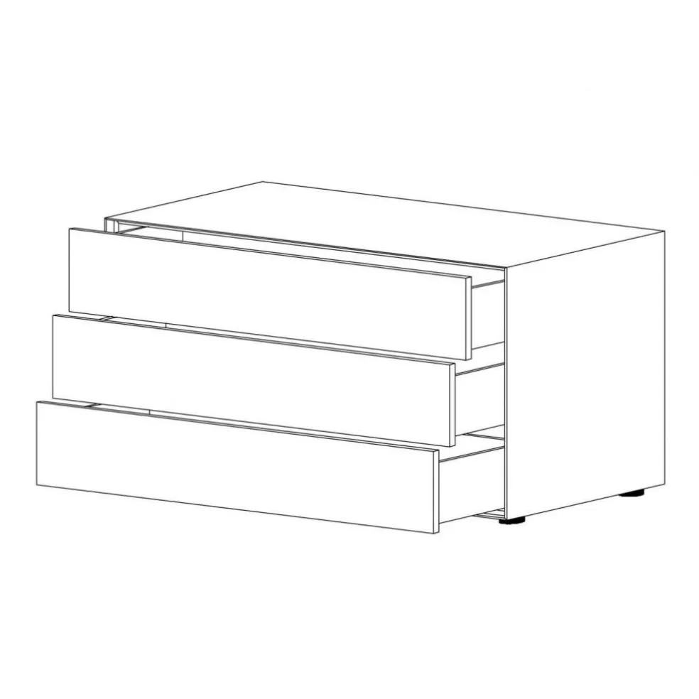 Nex Pur Box Sideboard/Kommode 240x77.5cm