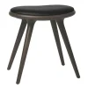 Niedriger Hocker Gestell Buche H 47cm