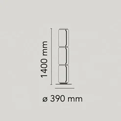 Noctambule Low Cylinders Small Base LED Stehleuchte