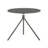 Nolita 5453 H480 Gartentisch rund H 49cm