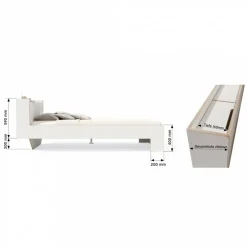 Nook Doppelbett 200x200cm