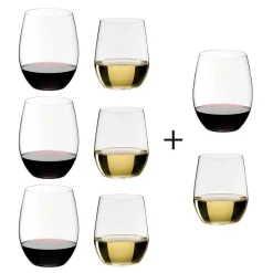 O Wine Weinglas 6+2 gratis