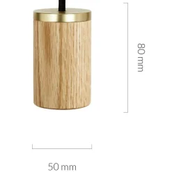 Oak Knuckle Pendelleuchte