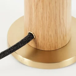 Oak Knuckle Tischleuchte