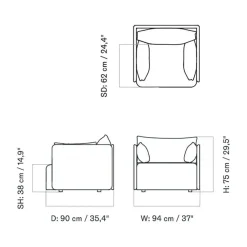 Offset Sessel