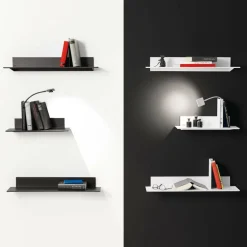 Oskar on the Shelf LED Regalleuchte mit Regal