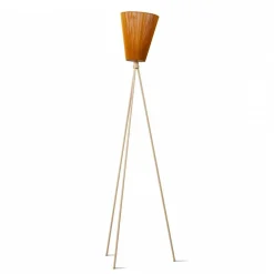 Oslo Wood Stehleuchte Gestell Beige