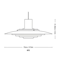 P376 KF2 Pendelleuchte