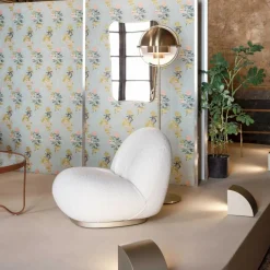 Pacha Lounge Chair Gestell perlgold