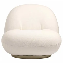 Pacha Lounge Chair Gestell perlgold drehbar