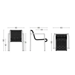 Palissade Cord Dining Chair