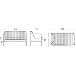 Palissade Dining Bench