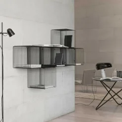 Panton Wire Drahtregal Einzelmodul