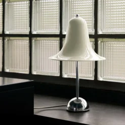 Pantop Tischleuchte Ø23cm Gestell silber