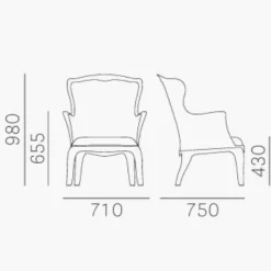 Pasha 660 Sessel