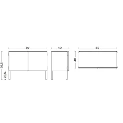 Perforated Sideboard S