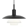 PH 5/5 Pendelleuchte Opalglas und Metall